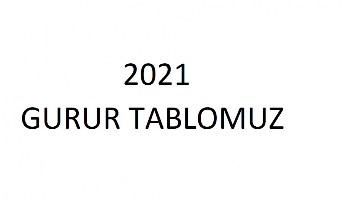 2021 GURUR TABLOMUZ